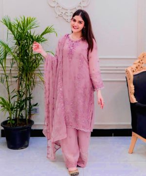 LC 1365 DESIGNER GEORGETTE PLAZZO SUITS