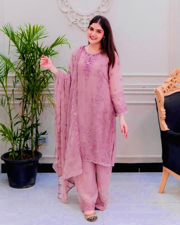 LC 1365 DESIGNER GEORGETTE PLAZZO SUITS