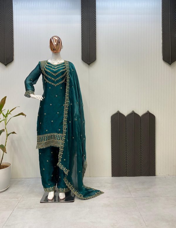 LG 1942 C DESIGNER WEAR EXCLUSIVE FENDI SILK SUITS