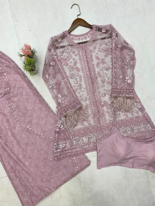 LG 1943 A TRENDING TOP AND PLAZZO SET WHOLESALE