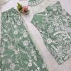 LG 1945 B TRENDING HULTER NECK KURTA AND PLAZZO SET