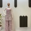 LG 1945 TRENDING HULTER NECK KURTA AND PLAZZO SET
