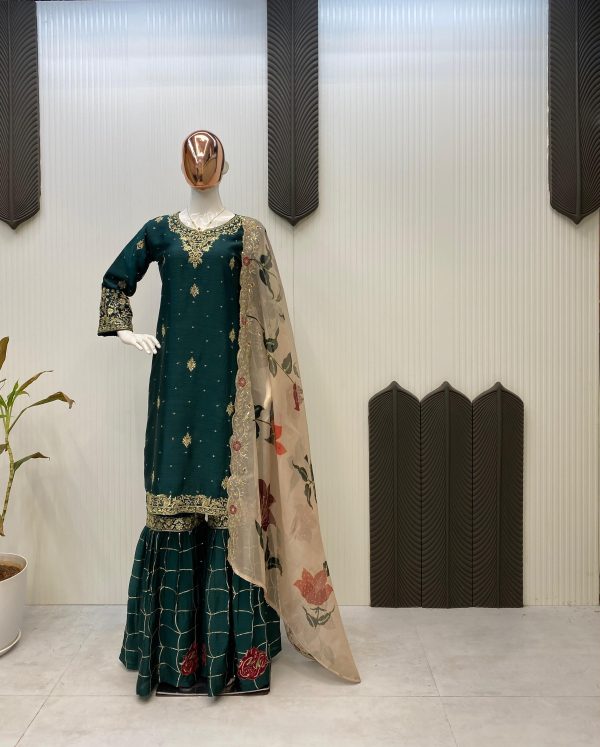 LG 1946 DESIGNER CHINON SHARARA SUITS WHOLESALE