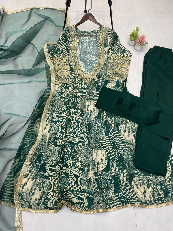 LG 1952 B TRENDY FOUR PIECE INDO WESTERN SUITS
