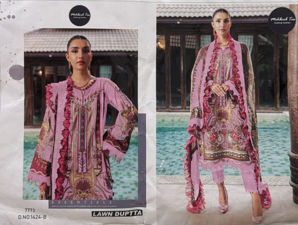 MEHBOOB TEX 1424 B COTTON EMBROIDERED PAKISTANI SUITS