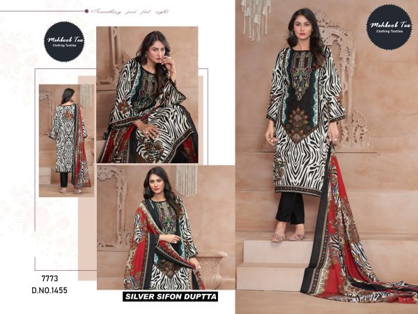 MEHBOOB TEX 1455 COTTON PAKISTANI SALWAR SUITS