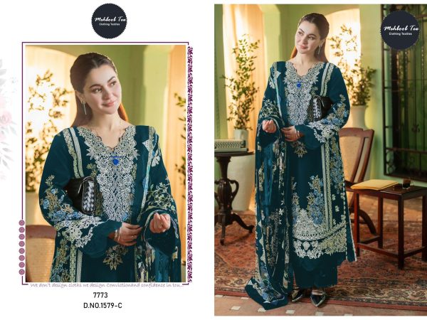 MEHBOOB TEX 1579 C PAKISTANI SUITS WHOLESALE