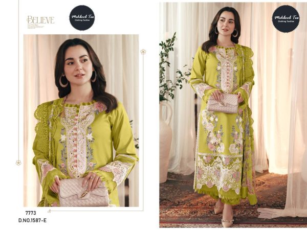 MEHBOOB TEX 1587 E VISCOSE COTTON SUITS