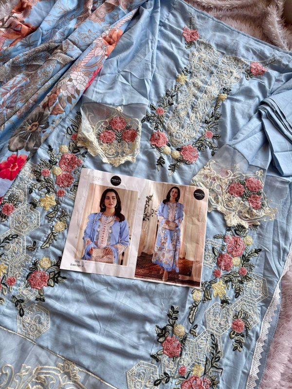 MEHBOOB TEX 1587 F VISCOSE COTTON SUITS