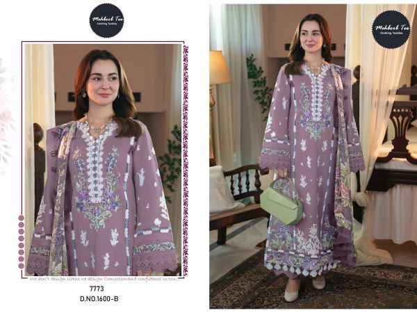MEHBOOB TEX 1600 B VISCOSE COTTON PAKISTANI SUITS