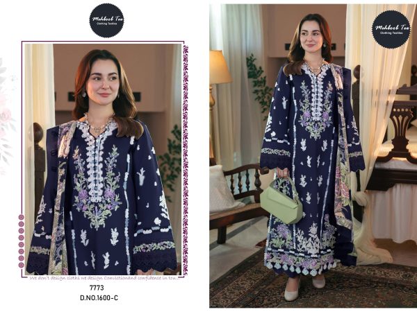 MEHBOOB TEX 1600 C VISCOSE COTTON PAKISTANI SUITS