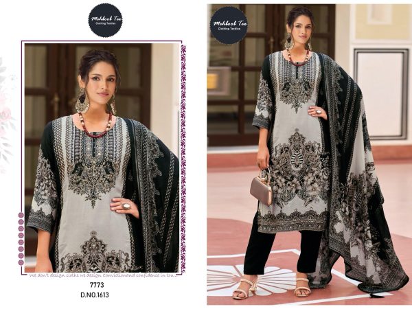 MEHBOOB TEX 1613 VISCOSE MUSLIN SALWAR SUITS