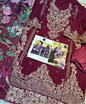 MEHBOOB TEX 1617 RAYON EMBROIDERED SALWAR SUITS