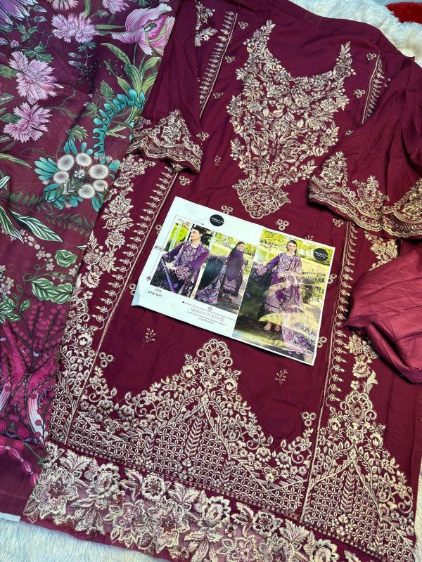 MEHBOOB TEX 1617 RAYON EMBROIDERED SALWAR SUITS