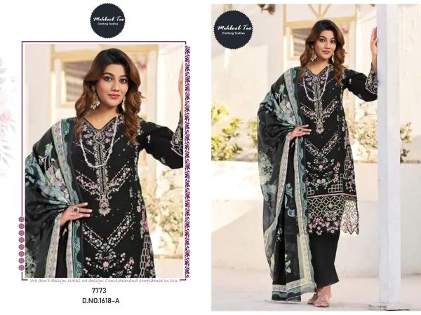 MEHBOOB TEX 1618 A COTTON SALWAR SUITS