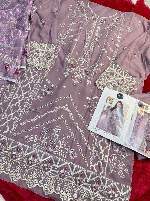 MEHBOOB TEX 1619 COTTON EMBROIDERED SUITS
