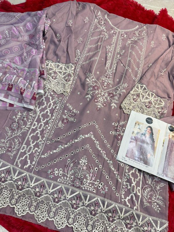 MEHBOOB TEX 1619 COTTON EMBROIDERED SUITS