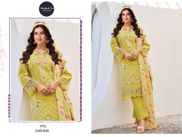 MEHBOOB TEX 1620 COTTON EMBROIDERED SUITS