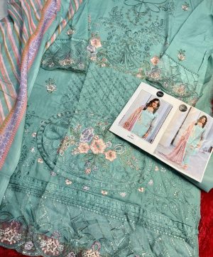 MEHBOOB TEX 1621 COTTON EMBROIDERED SUITS