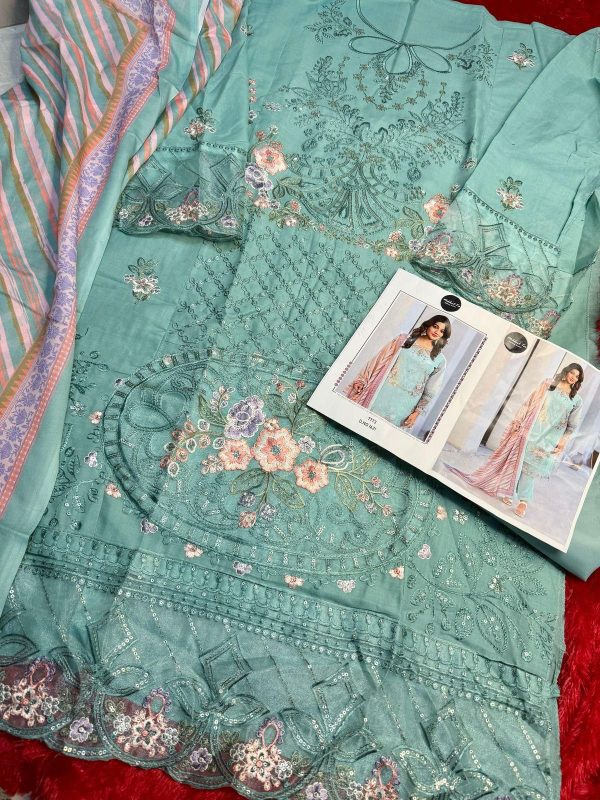 MEHBOOB TEX 1621 COTTON EMBROIDERED SUITS