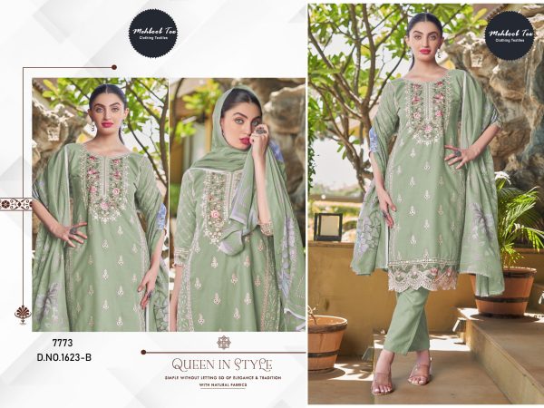 MEHBOOB TEX 1623 B COTTON SALWAR SUITS IN INDIA