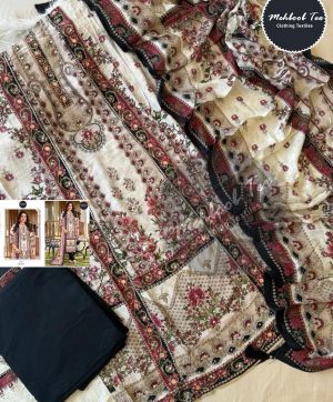 MEHBOOB TEX 1629 VISCOSE MUSLIN PAKISTANI SUITS