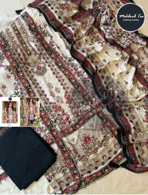 MEHBOOB TEX 1629 VISCOSE MUSLIN PAKISTANI SUITS