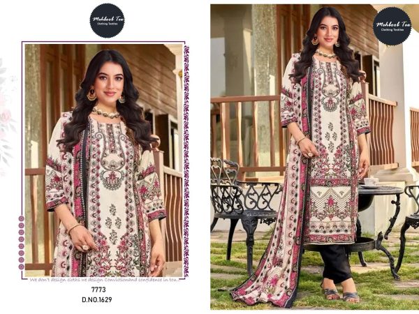 MEHBOOB TEX 1629 VISCOSE MUSLIN PAKISTANI SUITS