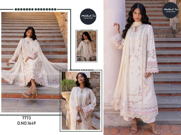 MEHBOOB TEX 1649 VISCOSE LAWN PAKISTANI SUITS