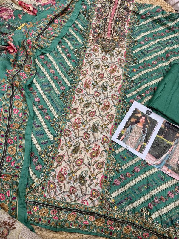 MEHBOOB TEX 1652 VISCOSE MUSLIN SALWAR SUITS