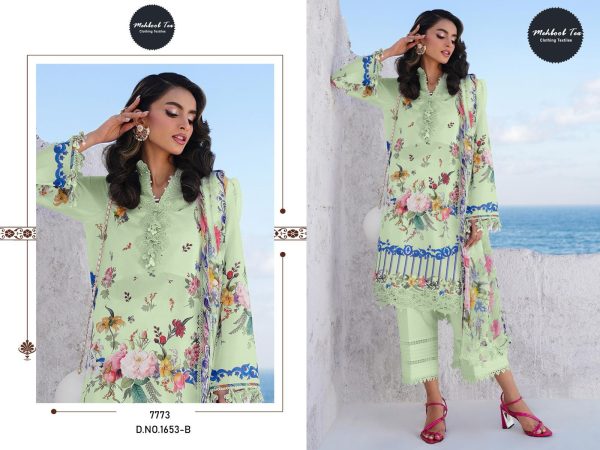 MEHBOOB TEX 1653 B COTTON PAKISTANI SUITS