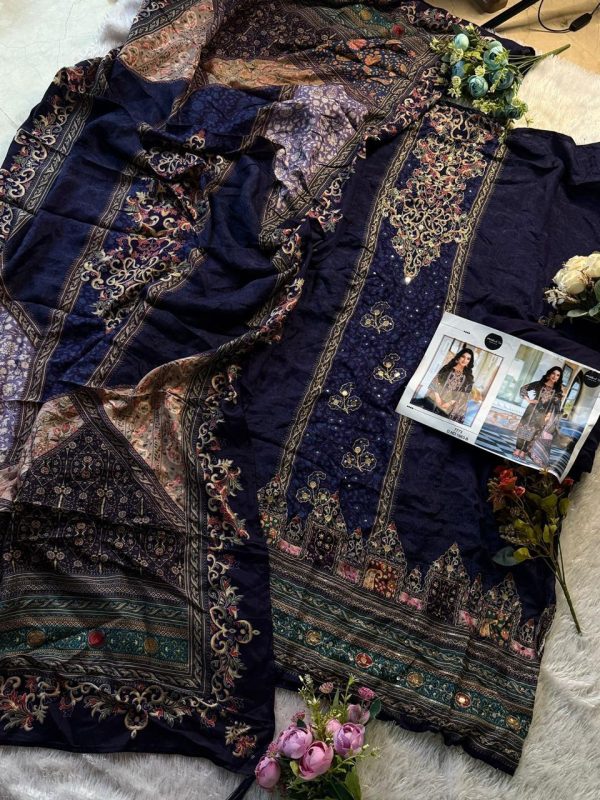 MEHBOOB TEX 1663 B VISCOSE MUSLIN SALWAR SUITS