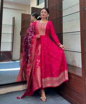 MURTI TRENDS AKSHARAR ANARKALI KURTI WHOLESALE