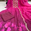 MURTI TRENDS PINK VIOLATE ANARKALI KURTI WHOLESALE