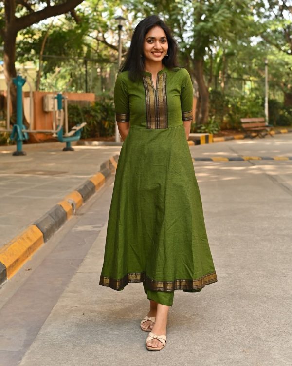 MURTI TRENDS PURE CHANDERI SHIVANGI SET WHOLESALE