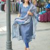 MURTI TRENDZ BLUE TANNA BANNA COTTON KURTI WHOLESALE