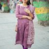 MURTI TRENDZ PURPLE TANNA BANNA COTTON KURTI