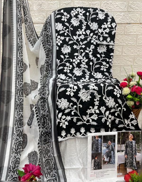NEW DESIGNS 5184 A B C D RAYON PAKISTANI SUITS