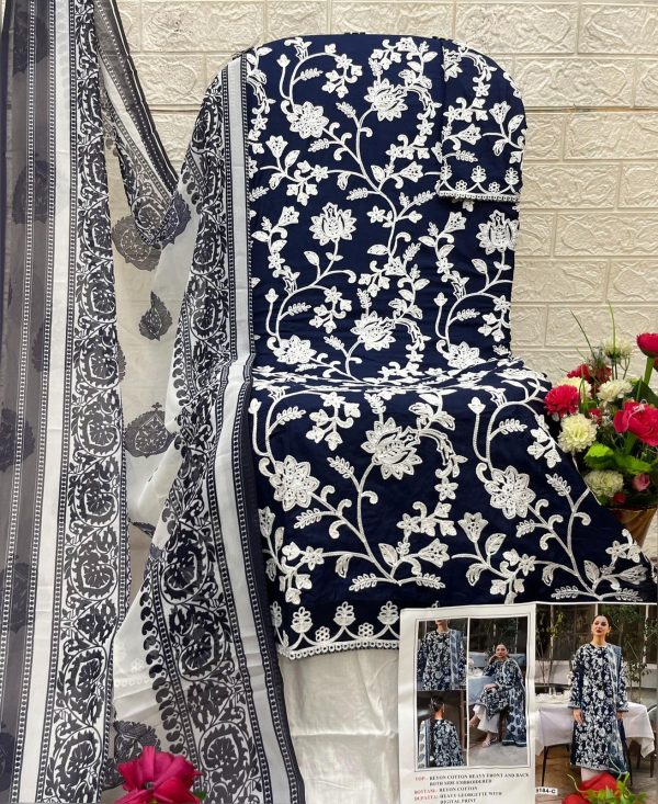 NEW DESIGNS 5184 A B C D RAYON PAKISTANI SUITS