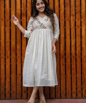 READYMADE RAYON FLORAL KURTI WHOLESALE