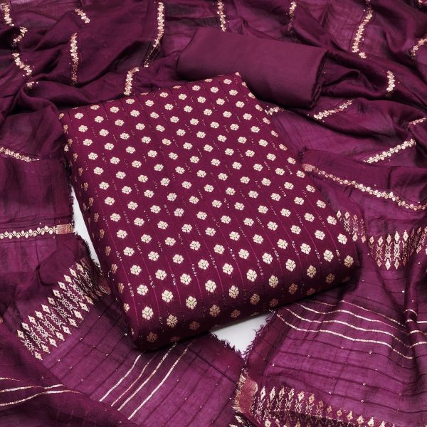 RN SILK MILL BANARSI SUITS MATERIALS WHOLESALE