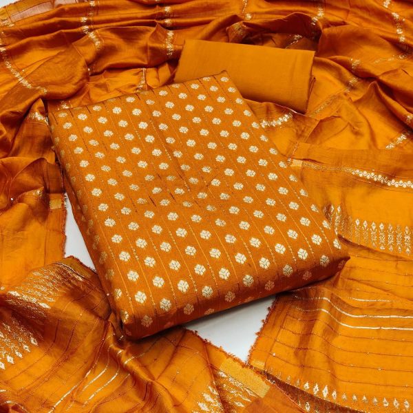 RN SILK MILL BANARSI SUITS MATERIALS WHOLESALE