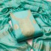 RN SILK MILL DYEABLE BANARSHI SUITS MATERIALS