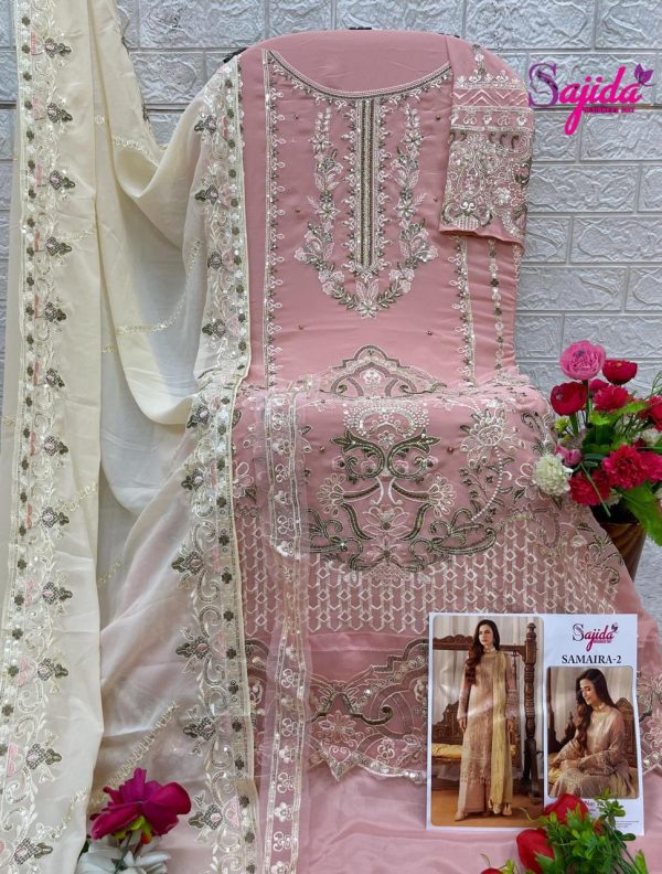SAJIDA DESIGNERS 1037 SAMAIRA 2 PAKISTANI SUITS