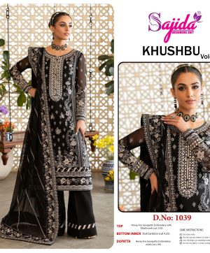 SAJIDA DESIGNERS 1039 KHUSHBU VOL 2 SALWAR SUITS