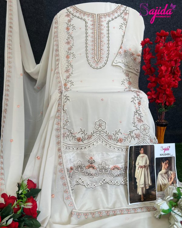 SAJIDA DESIGNERS 1040 KHUSHBU VOL 2 PAKISTANI SUITS