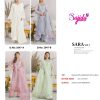 SAJIDA DESIGNERS 1047 A B C D SARA VOL 1 ORGANZA SUITS