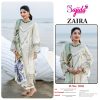 SAJIDA DESIGNERS 1056 ZAIRA COTTON SALWAR SUITS