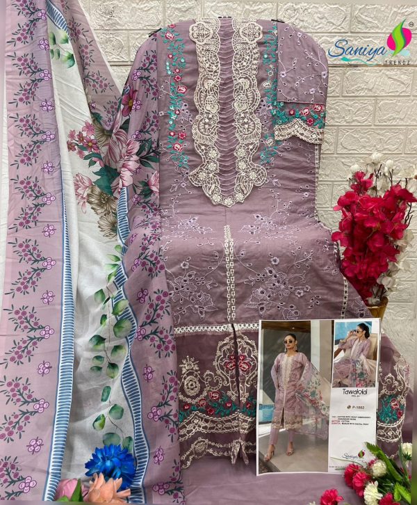 SANIYA TRENDZ 1001 1002 1003 TAWAKKAL NX VOL 1 SUITS