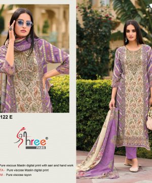 SHREE FABS KT 122 E PAKISTANI SALWAR SUITS